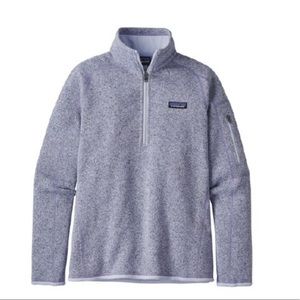 Patagonia Women’s Better Sweater 1/4 Zip Fleece in Beluga